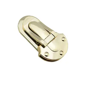 奇峰各种锌合金转锁金属配件装饰袋锁扭锁袋扣手提包开合扣