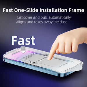 Không thể phá vỡ Tempered Glass bảo vệ màn hình siêu rõ ràng điện thoại di động va chạm điện thoại di động riêng tư phim cho iPhone 14 15 Pro Max - Product Image 4