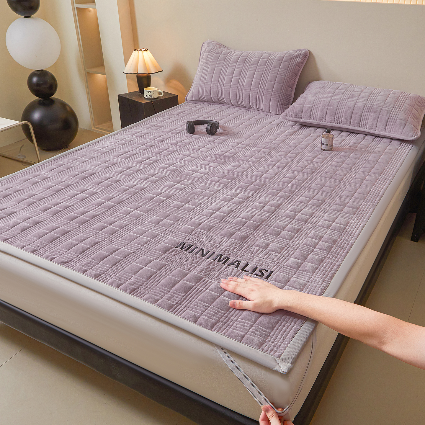 Magic square-drop violet