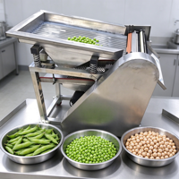 Machine automatique de décorticage de pois verts frais et de soja, capacité 100 kg/h