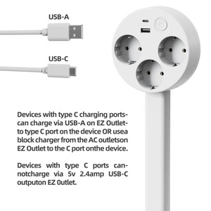 EU tiêu chuẩn 180 ° xoay dọc Dải điện | Ổ cắm nhựa chống cháy - Product Image 6