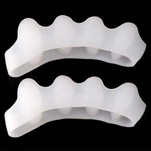 Correcteur d'<span class=keywords><strong>orteils</strong></span> en gel SEBS respirant à cinq doigts, antidérapant, soutien de la voûte plantaire souple, protecteur d'<span class=keywords><strong>orteils</strong></span> <span class=keywords><strong>pour</strong></span> hommes et femmes - Product Image 2