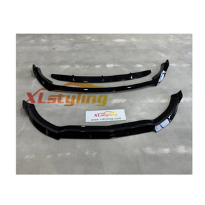 Xlstyling ABS b sdoppiatore per labbra anteriori <span class=keywords><strong>Mercedes</strong></span> Benz <span class=keywords><strong>classe</strong></span> <span class=keywords><strong>C</strong></span> W205 2015-2019 + W205 body per paraurti anteriore - Product Image 1