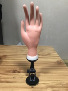 Positionable <b>Nail</b> Training <b>Hand</b> with Vacuum Chuck Mannequin <b>Practice</b> <b>Hand</b> for Gel Acrylic <b>Nails</b> - Product Image 6