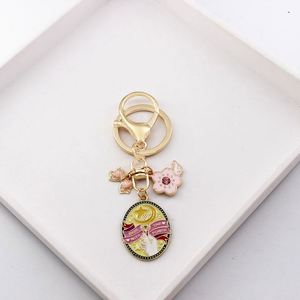 Lovely Girls Backpack Pendants Japan Manga Sailor Moon Metal Alloy Custom Design <b>Keychains</b>-Collectible Souvenir - Product Image 5