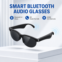 Lunettes de soleil intelligentes, polarisées HD UV400 anti-reflets, lunettes de soleil musicales sans fil pour les sports de plein air, la course à pied, le cyclisme