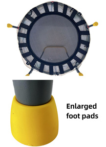 2 trong 1 có thể gập lại <span class=keywords><strong>Trampoline</strong></span> Swing 36 inch trẻ em <span class=keywords><strong>Trampoline</strong></span> 3ft trong nhà ngoài trời có thể gập lại <span class=keywords><strong>Mini</strong></span> <span class=keywords><strong>Trampoline</strong></span> với xử lý - Product Image 2