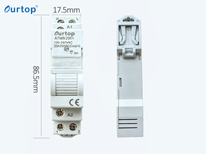 Interrupteur programmable intelligent WiFi Zigbee 20A à montage sur rail DIN pour la domotique et le contrôle des circuits électriques - Product Image 6