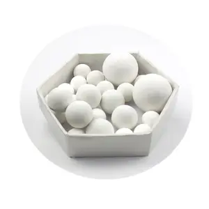 30mm Ceramic Ball 92% 30mm 40mm 50mm 60mm Sphere Pebbles As Grinding Media/Lining Media /92%Alumina Ceramic Ball For White Cement Ball Mill