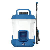 Pulvérisateur à batterie avec logo personnalisé, 12 litres, pulvérisateur portable, outil seul avec chargeur EU pour l'agriculture