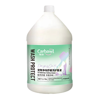OEM Ecológico Biodegradable Perro Champú Control de olores Hidratante Piel y abrigo 3.78L Uso en el baño