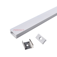 Lentes LED Lineales PERFECT ZL-1407 de Aleación de Aluminio 6063-T5, Difusor Opal, Oxidación Anódica/Recubrimiento en Polvo, Haz de 10/30/60/90 Grados