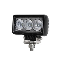 Lumière de travail LED rectangulaire de 4 pouces, 30W, étanche, 9-32V, pour camion, excavatrice, tracteur, bulldozer, chargeur, tout-terrain, UTV, SUV, voiture