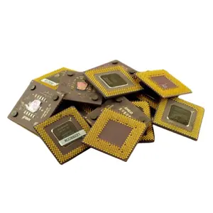 Computer CPU Schrott Gold Rückgewinnung Intel Pentium Pro Keramik CPU Schrott Pentium Pro CPU Schrott