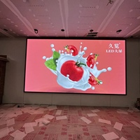 Écran LED d'intérieur P2 à louer, Full HD 1080p, format 4:3, armoire couleur intégrale, mur vidéo à raccordement sans soudure avec SDK pour la signalisation dynamique