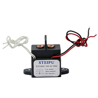 Contacteur CC ultra-compact 200A non polarisé en céramique scellé haute tension avec contact auxiliaire, bobine 12V 24V pour batterie EV, ESS, solaire