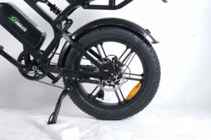 Bicicleta eléctrica de 750w, e-bike V8 de 500w, bicicletas eléctricas rápidas de 20 pulgadas, bicicleta eléctrica todoterreno con suspensión completa, motocicleta eléctrica, almacén en la UE. - Product Image 5