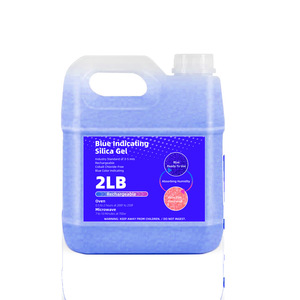 Blue <b>Indicating</b> Silica Gel 2LB Rechargeable Moisture Absorber For Electronics Camera Storage - Product Image 1