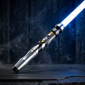 Lame de duel lourde à poignée en métal Sabre laser à lame à changement de couleur infinie avec balançoire lisse pour <span class=keywords><strong>Star</strong></span> the <span class=keywords><strong>Wars</strong></span> <span class=keywords><strong>Luke</strong></span> - Product Image 1