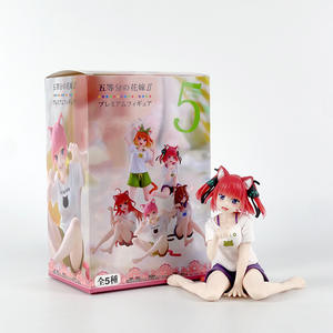 Figurines d'<span class=keywords><strong>anime</strong></span> Bestseller, fille <span class=keywords><strong>anime</strong></span> kawaii, chat fille Ichika <span class=keywords><strong>Nino</strong></span> Miku assise, décoration de bureau d'<span class=keywords><strong>anime</strong></span> fille - Product Image 3