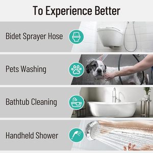 Siêu linh hoạt chống vi khuẩn Silicone CHẬU VỆ SINH Hose ống cho nữ tính rửa - Product Image 2