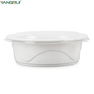 Yangrui, 28 унций, многоразовые контейнеры для круглой еды, Bpa, миска для еды на вынос