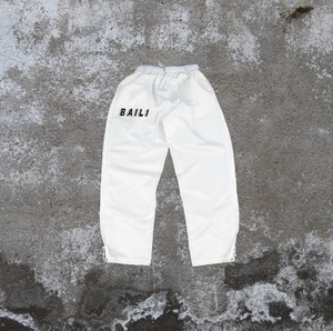 Pantalones de chándal para correr de lona de algodón de primavera, rectos, transpirables, ecológicos, de peso pesado, con logotipo personalizado, bolsillos, cordón para hombre - Product Image 1