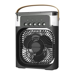 Portable Evaporative Air Cooler Humidifier Cooling Fan USB Desktop Mist Spray Fan 3 Speed with 7 Color Light for Office Home - Product Image 6