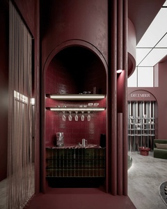 Conjunto Completo de Muebles de Salón de Lujo, Solución de Diseño Moderno para Barberías, Servicio de Diseño a Realidad - Product Image 6