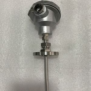 Thermomètre à résistance en platine de type à bride Pt100 Wzpk 5861 -200 à 650 °C résistant à la corrosion - Product Image 3