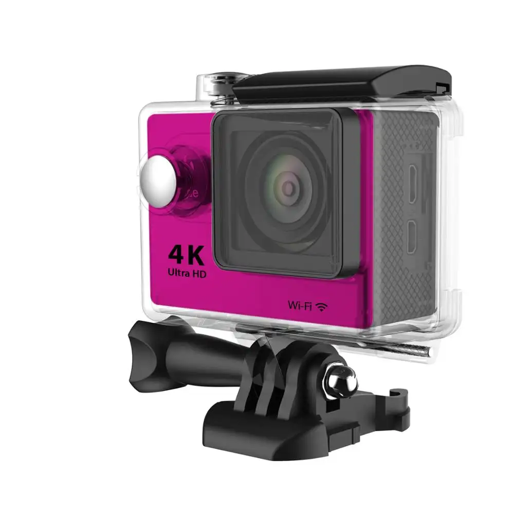 Actie Camera 4K Hd 1080P/60fps Mini Helm Cam Wifi 2.0 "170D 12MP Waterdichte Sport Camera