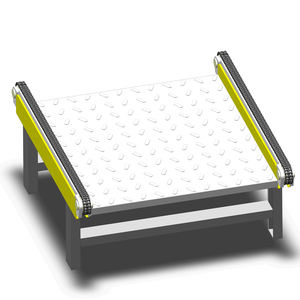 China Skid / Pallet Kettingbaan Met Transportband Systeem - Product Image 1