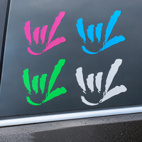 Autocollants pour vitres de voiture en PVC, design personnalisé, résistants aux intempéries, autocollants adhésifs, transfert de vinyle pour vitres de voiture, pour utilisation sur véhicule