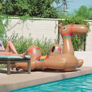 Verdicktes PVC Aufblasbares Kamel-Schwimmtier Aufblasbare Wasserliege Schwimmende Insel Party-Spielzeug für Erwachsene und Kinder - Product Image 6