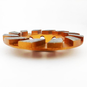 Turbo Row Diamond Grinding Cup Wheel Concrete Turbo Cup Disc <strong>Grinder</strong> for Sand of Concrete Walls, Floors,Granite Stone - Product Image 5