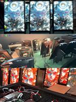 Affichage LED mobile extérieur étanche 640x480, écran LED pour menu, contrôle par application pour la publicité des restaurants et des magasins