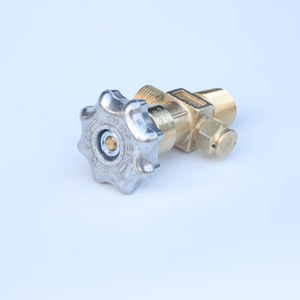 Vanne de cylindre en métal à interrupteur manuel CGA346 pour l'argon, pour l'eau, 3625 PSI, tête de cylindre 2175 PSI, vanne de cylindre - Product Image 1
