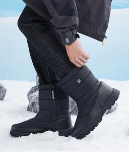 Nouveaux modèles en gros bottes de randonnée en plein air chaussures pour femmes tendance haut imperméable sans lacet hiver <span class=keywords><strong>Ski</strong></span> Bootie grande taille 46 - Product Image 6
