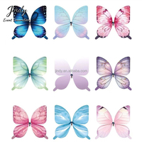 JINDY Nouveauté : Décoration Papillon Bionique Populaire pour Mariages Romantiques, Spectacles et Ambiance Festive