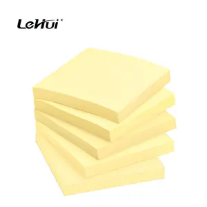 Wholesale factory Pop Up Yellow Sticky Notes, 10 Pads/Pack Self Stick Notes 3x3 Inches Pop-up Note Refills for Dispenser, 72 She