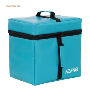 Toptan özel su geçirmez taşınabilir soğutucu çanta yalıtımlı pizza veya gıda almak için teslimat çantası