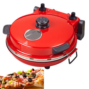 Four à pizza à l'italienne Offres Spéciales pierre à chaleur élevée Four à pizza rond de 12 pouces Fours à pizza électriques - Product Image 5