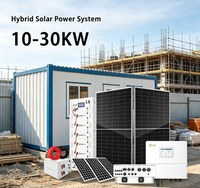 Sistem Tenaga Surya Hibrida Oryta Split Stackable IP65 10-30KW Kit Panel Surya Industri dengan Baterai Penyimpanan Energi LiFePO4