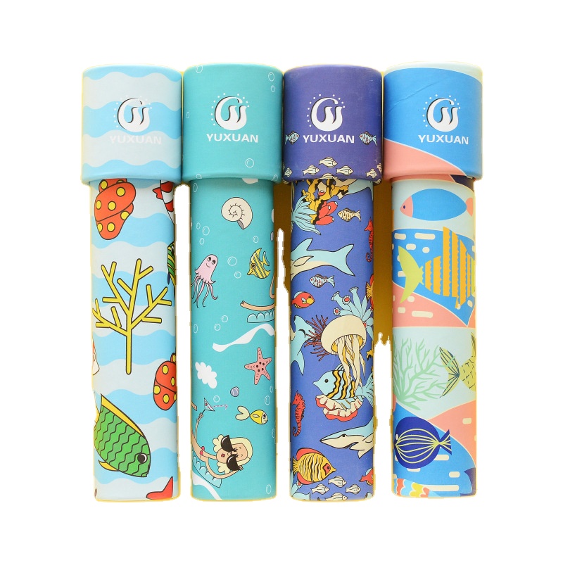 Оптовая продажа, популярные старомодные винтажные образовательные игрушки-калейдоскопы для детей