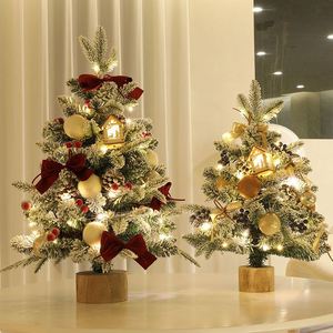 Nuevas Decoraciones Navideñas, Ramas Mixtas Verdes, Piñas, Decoración para Árbol de Navidad, Paquete de Decoración para Árbol de Nieve, Árbol de Lujo - Product Image 4