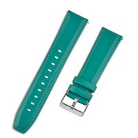Tali jam tangan silikon/kulit lepas cepat 22mm