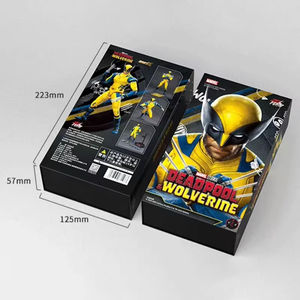 Giocattoli ZD 7 pollici in scala 1/10 personaggi del <span class=keywords><strong>film</strong></span> Action figure originali <span class=keywords><strong>film</strong></span> deadpool Wolverine 18cm PVC ABS mobile in plastica - Product Image 6