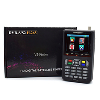 Pointeur de signal satellite numérique professionnel Ibravebox V9 Finder avec écran LCD 3,5 pouces pour Freesat Hddvb-S2 Fta Lnb