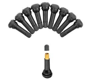 Valves de pneu encliquetables personnalisées de 11.3mm Pièces automobiles <span class=keywords><strong>Tubeless</strong></span> en caoutchouc finement traitées - Product Image 6
