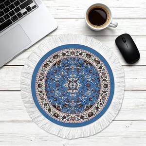 <span class=keywords><strong>Tapis</strong></span> de <span class=keywords><strong>souris</strong></span> XHY écologique vintage bohème, lot de 2, tissu tissé, style jeu, <span class=keywords><strong>tapis</strong></span> pour décoration de table de bureau - Product Image 6
